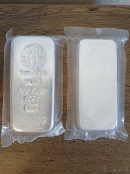 Investiční stríbrná cihla 1kg