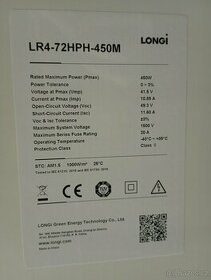 Solární panel LONGI LR4-72HPH-450M - 1