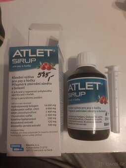 ATLET SIRUP pro psy a kočky pro zdravé klouby - 1