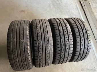 prodám letní pneumatiky 195/55/15 Pirelli a Semperit sada