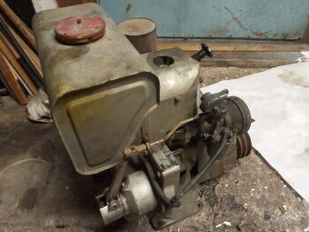 Motor s převodovkou, jednoválec - 1