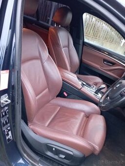 bmw 5 F10 kožený sportsitze sedačky-interiér