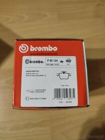 Zadní brzdové destičky BREMBO P 85124