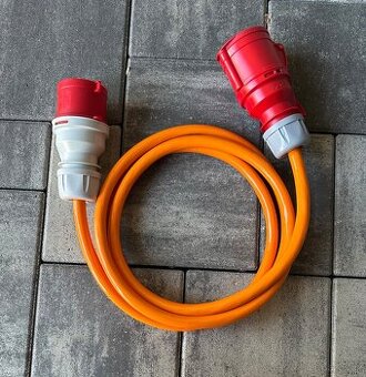 32A silikonový kabel 380V 3m - 1