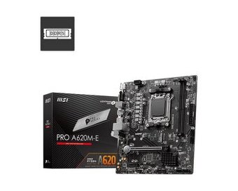 MSI MB Sc AM5 PRO A620M-E, AMD A620, 2xDDR5, 1xHDMI, 1xVGA