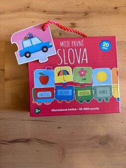 Moje první slova (knížka+20 díl puzzle)