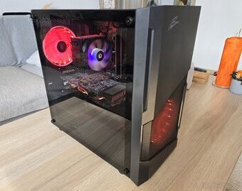 Nové herní PC Ryzen 7,16Gb ram, Grafika GTX 660, W11, RGB