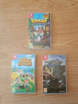 Prodám hry na Nintendo Switch