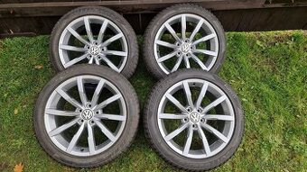 Alu kola VW 5x112 R18 komplet zimní sada
