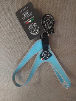 Postroj TRE PONTI reflexní do 9 kg světle modrý