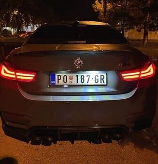LED osvetleni ŠPZ značky BMW