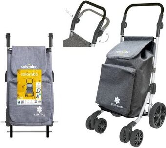 COLOMBO TROLL taška na kolečkách, 60 l  termo, nosnost 35 kg