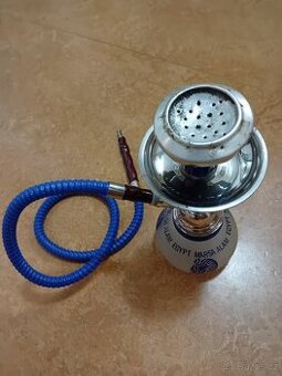 vodní dýmka + uhlíky, tabáky...