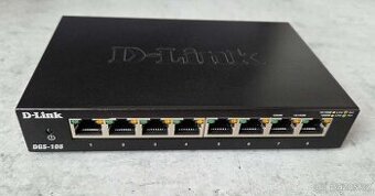 8-Port Gigabit Switch D-Link DGS-108