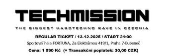 Techmission Prague - Hardtechno Rave in Czechia 13.12.2025