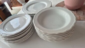 Sada bílých talířů Orion Juliet