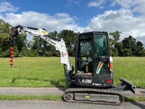 Pronájem minibagrů, JCB, Hitachi, Bobcat 1,6-3,8t Pardubice