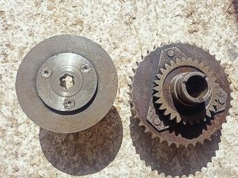 Díly spojky Jawa kývačka