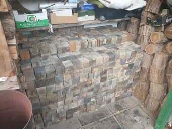 Dlažba dub špalíky 10x10x10