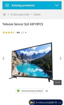 Prodám SENCOR televizi