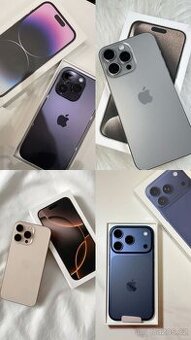 Koupím iPhone 14pro max/15 pro max/16 pro max/17 pro/pro max