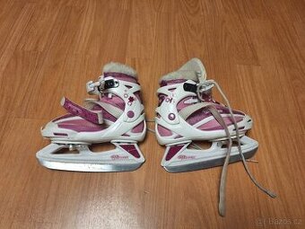 Dívčí brusle Ice Princess č.32-35 posuvné,rostoucí