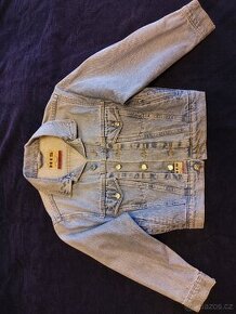 Dětská riflová bunda zn. HIS, vel.128