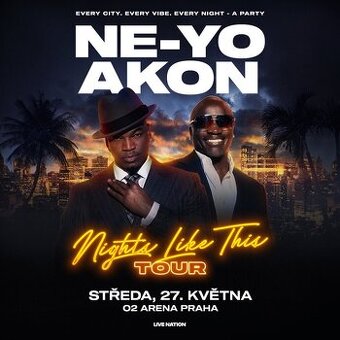 NE-YO & AKON, VIP klubové patro, O2 Arena