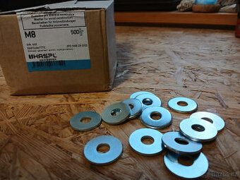 Podložky M8 Hašpl DIN 440