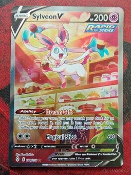 Prodám kartu Sylveon V Alternate Full Art TCG Cards