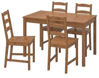 Prodám starší set židlí a jídelního stolu