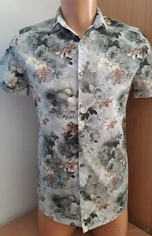 Pánská slim květovaná košile River Island/XS/2x45cm