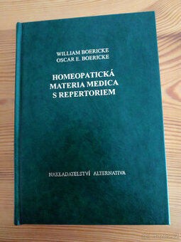 Boericke: Homeopatická materia medica s repertoriem
