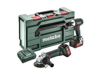 Metabo set aku úhlová bruska+aku vrtačka 685038000