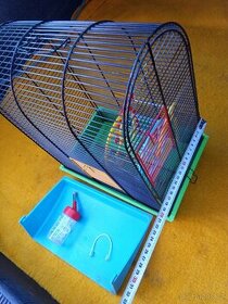 Klec pro papouška-andulku-křečka-myš, 2 kusy