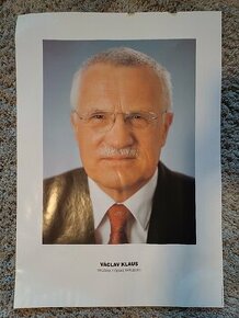 Plakát Václav Klaus