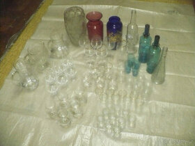 skleničky , vázy , karafy, džbánky