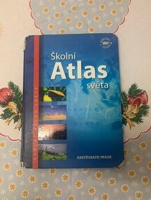 Školní atlas světa + ČR a Evropy