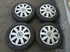 VW Polo/Škoda Fabia – letní kola (disky+pneu 165/70 R14)