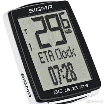 Prodám 2ks cyklopočítač SIGMA BC 16.16 STS bezdrátový
