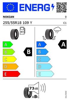 Letni pneu 255/55 R18 Nokian
