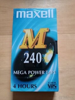 NOVÁ VHS kazeta MAXELL originální balení pro sběratele - 1