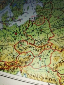 Starý německý atlas - 1937 ? - 1