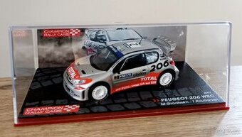 Rally modely WRC Peugeot 1:43