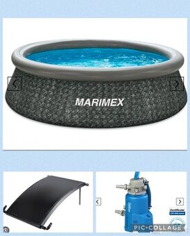 Bazén Marimex Tampa + solární ohřev