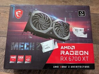 Rezervace MSI RX 6700XT MECH 12GB