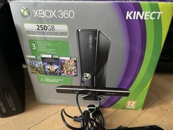 Xbox 360 250gb 6her plus kinect