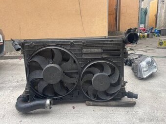 Chladič+ intercooler passat B6 - 1
