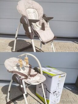 Jídelní židlička Hauck Sit n Relax 2in1 0-15 kg