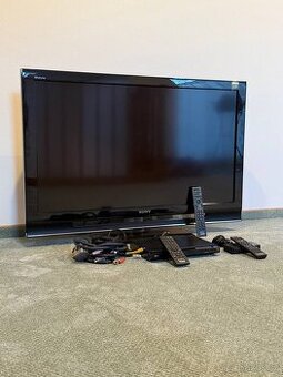 🖥️ Set: Sony TV KDL-40W4500 + DVD přehrávač + DVB-T rekordé